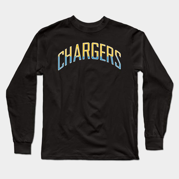 Chargers Long Sleeve T-Shirt by teakatir